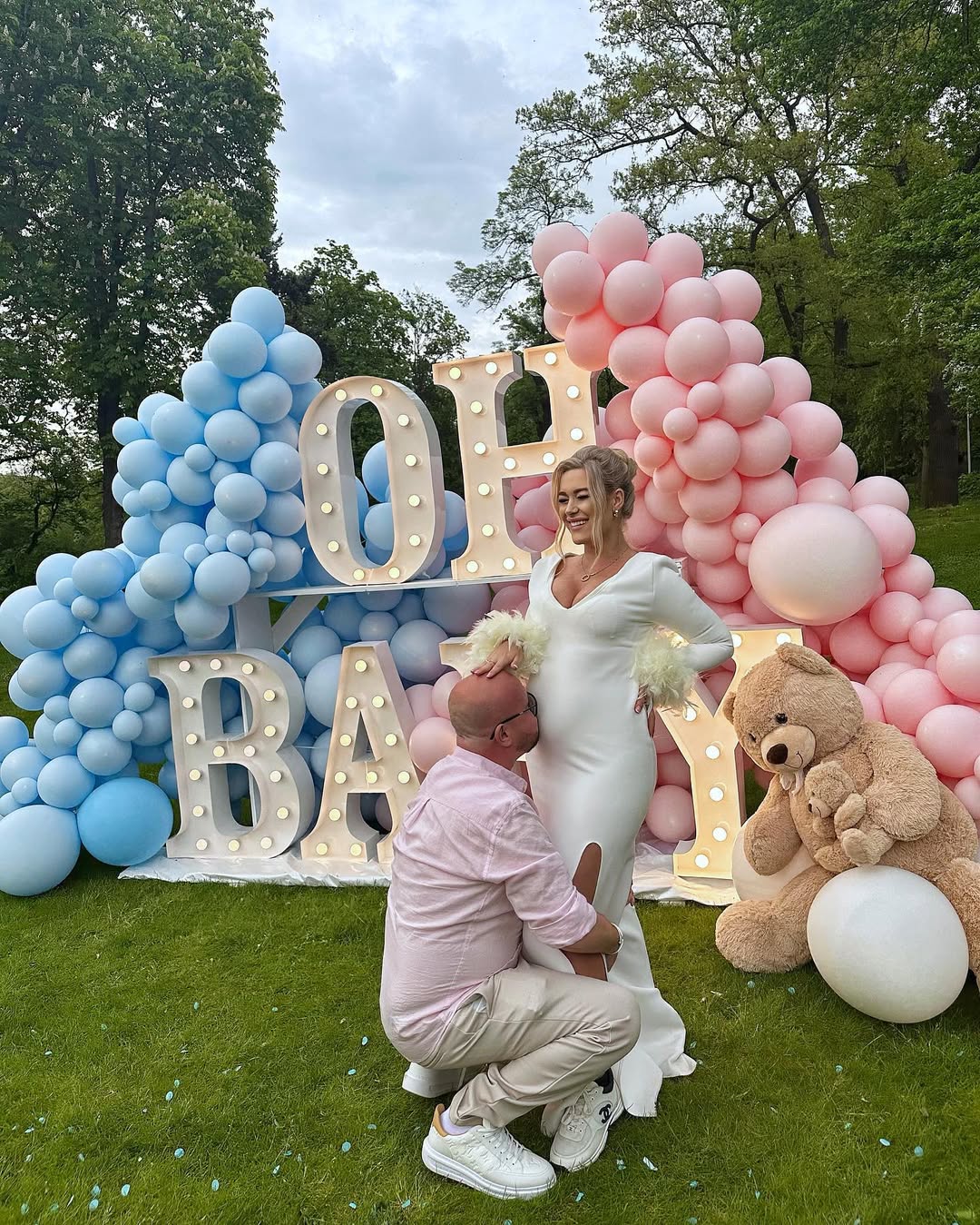 Výzdoba pro Dominiku Myslivcovou – gender reveal